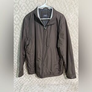 Men's Weatherproof WP Full-Zip Lined Jacket brown - Size Large (L)